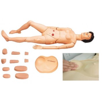 ADVANCE LIFE-SIZE MULTIFUNCTION PATIENT CARE FEMALE NURSING MANIKIN (SOFT)